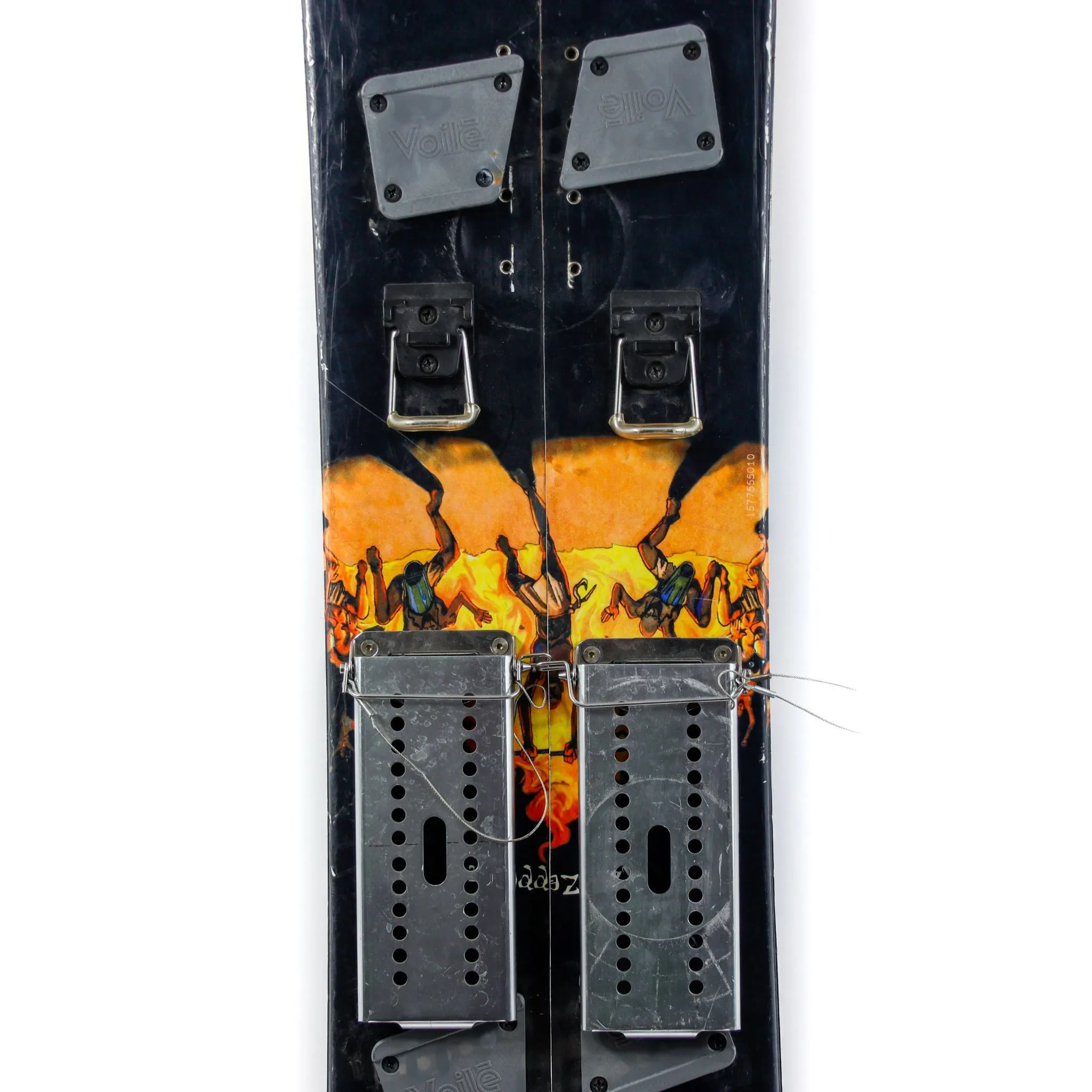 150 K2 Zeppelin Homemade Splitboard with Voile Splitboard Binding Hardware (For Parts)