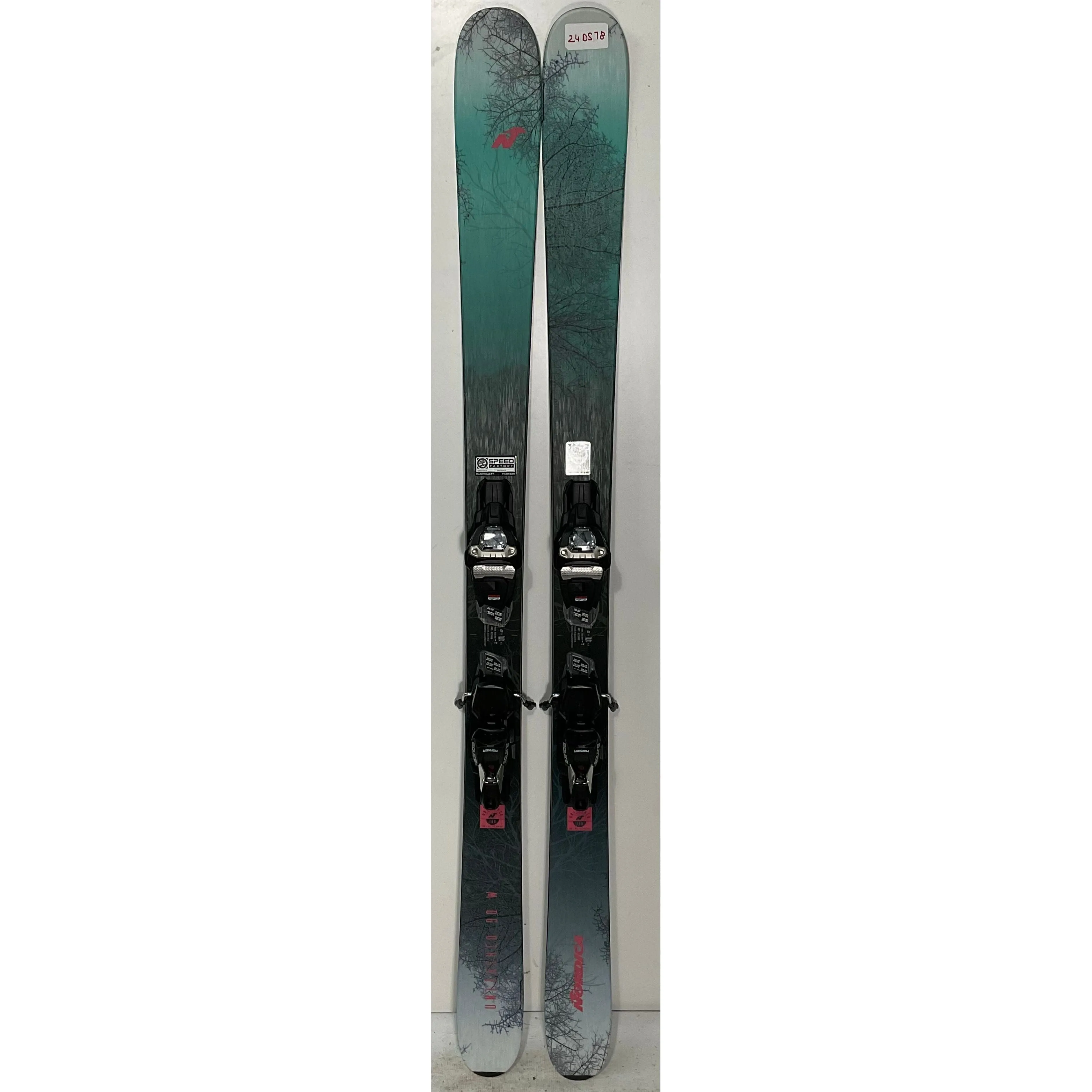 2024 Nordica Unleashed 90 168cm Women's Skis w/ Marker Bindings