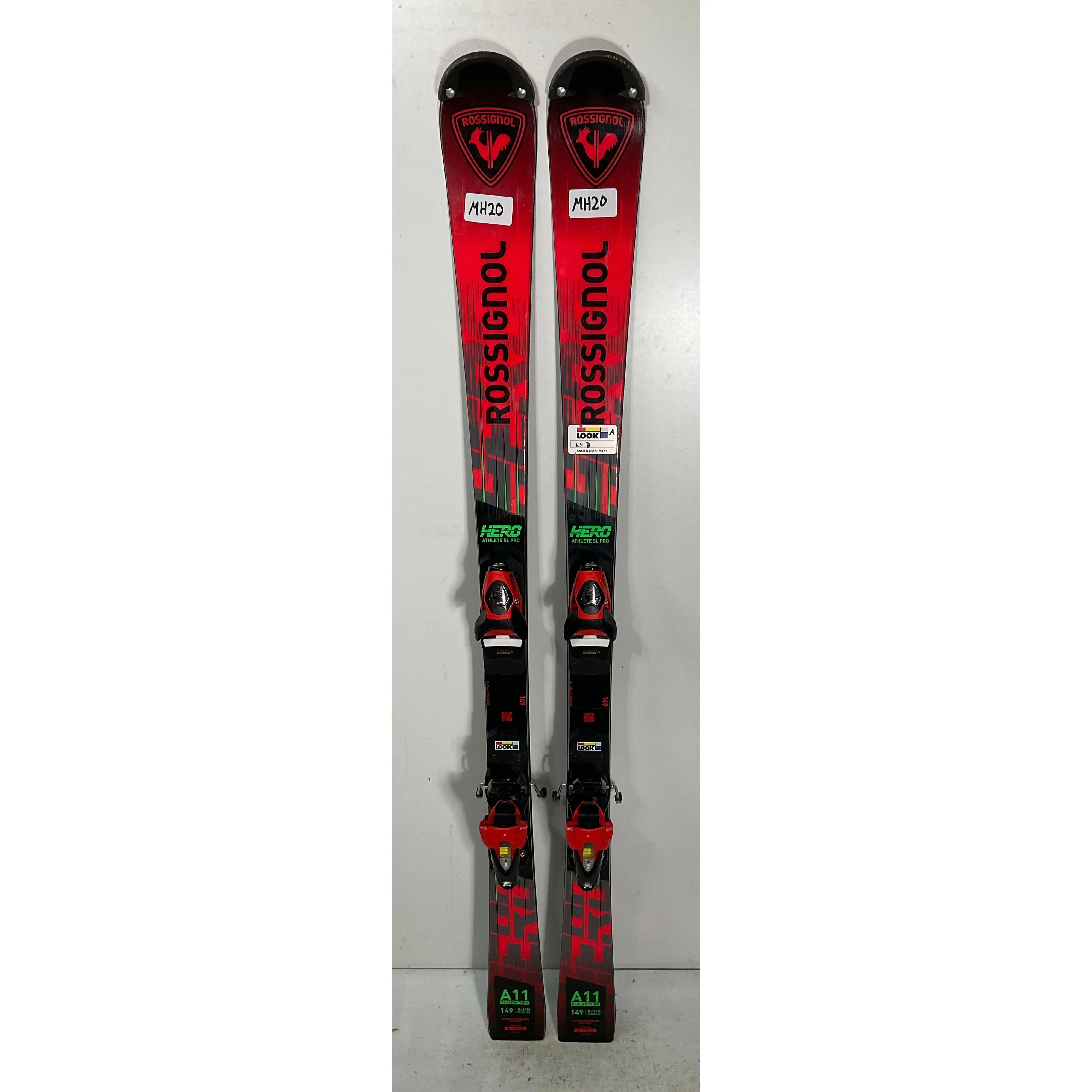 2025 Rossignol Hero Athlete SL Pro 149cm Jr Skis w/ SPX11 Bindings