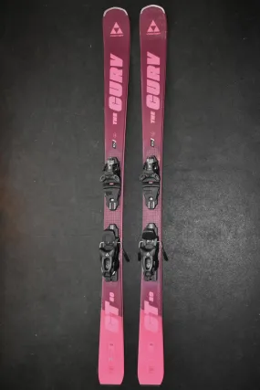 24-25 Demo Skis - Fischer RC4 THE CURV GT 80 166cm with Demo RSW11 Bindings - Women's