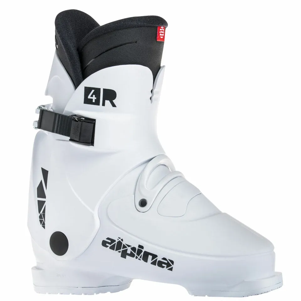 Alpina R4.0 White Rear Entry Ski Boot - 2025