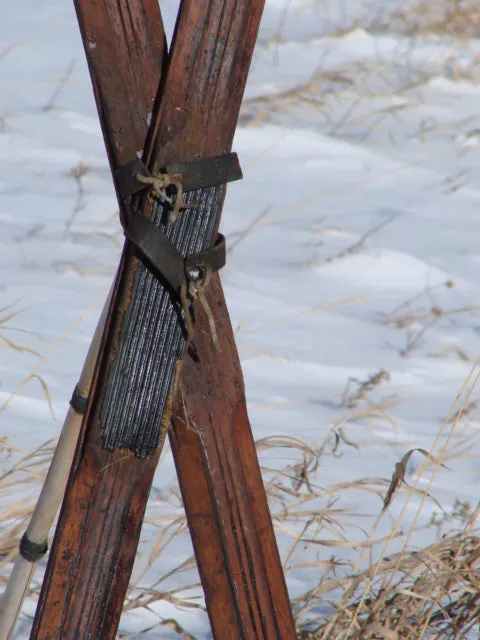 Antique Scandinavian Skis