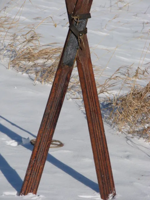 Antique Scandinavian Skis