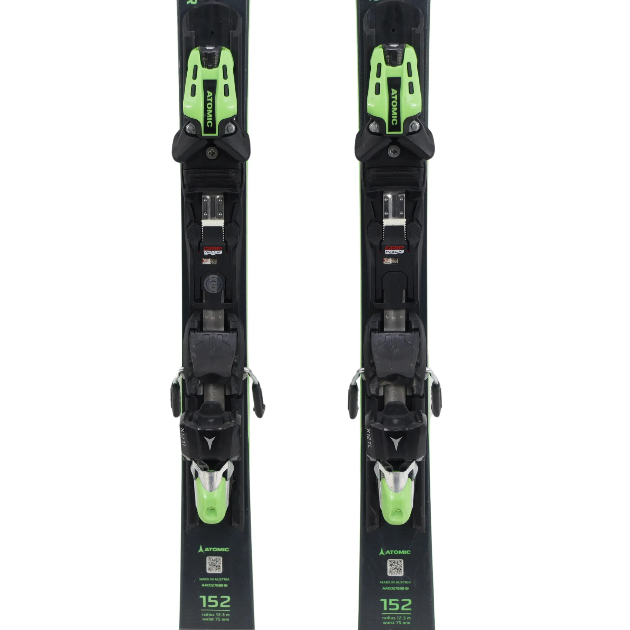 Atomic X9 Redster WB 152cm 2020 Ski   Atomic X12 Demo Bindings - USED