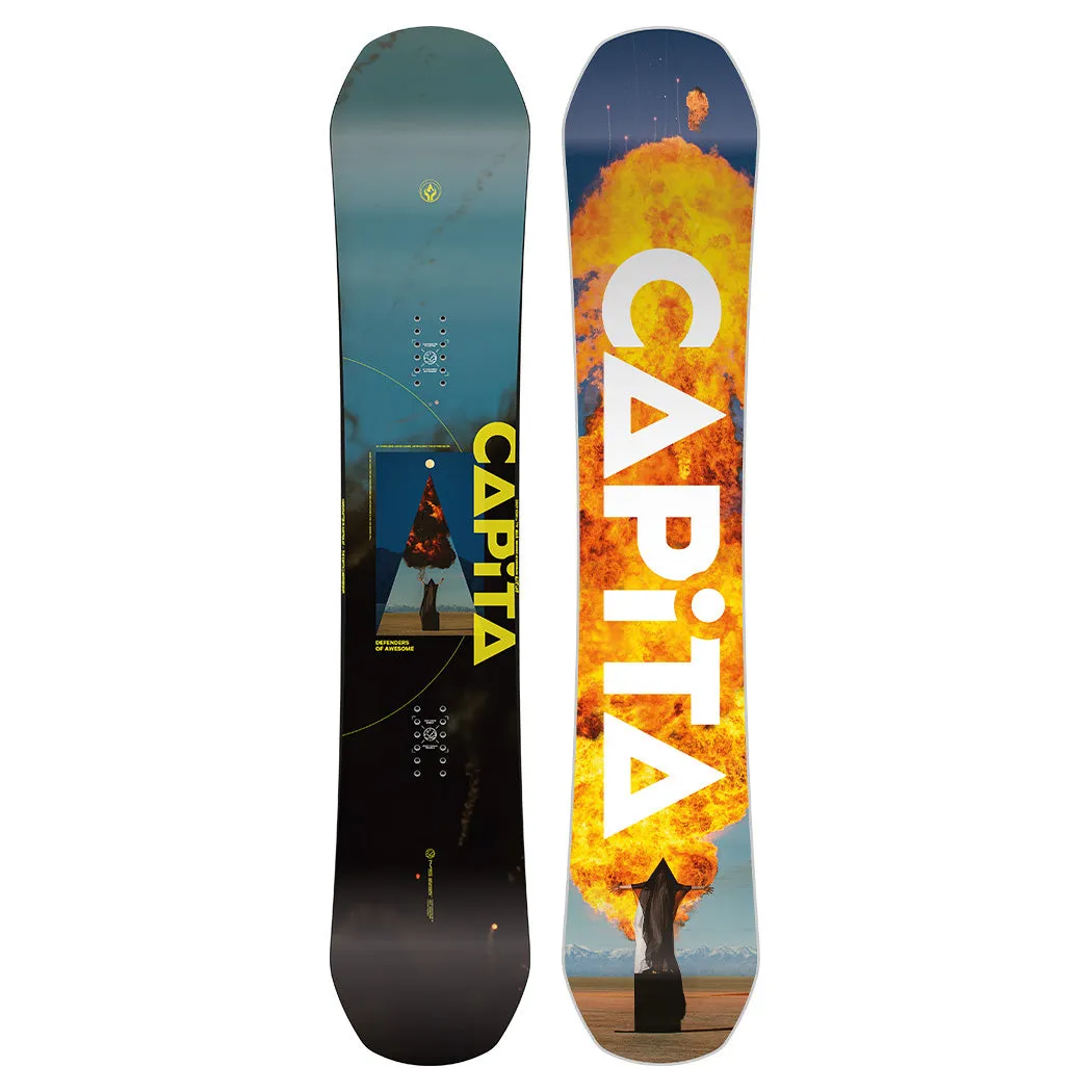 Capita Men's Defenders Of Awesome (D.O.A) Wide Snowboard 2025