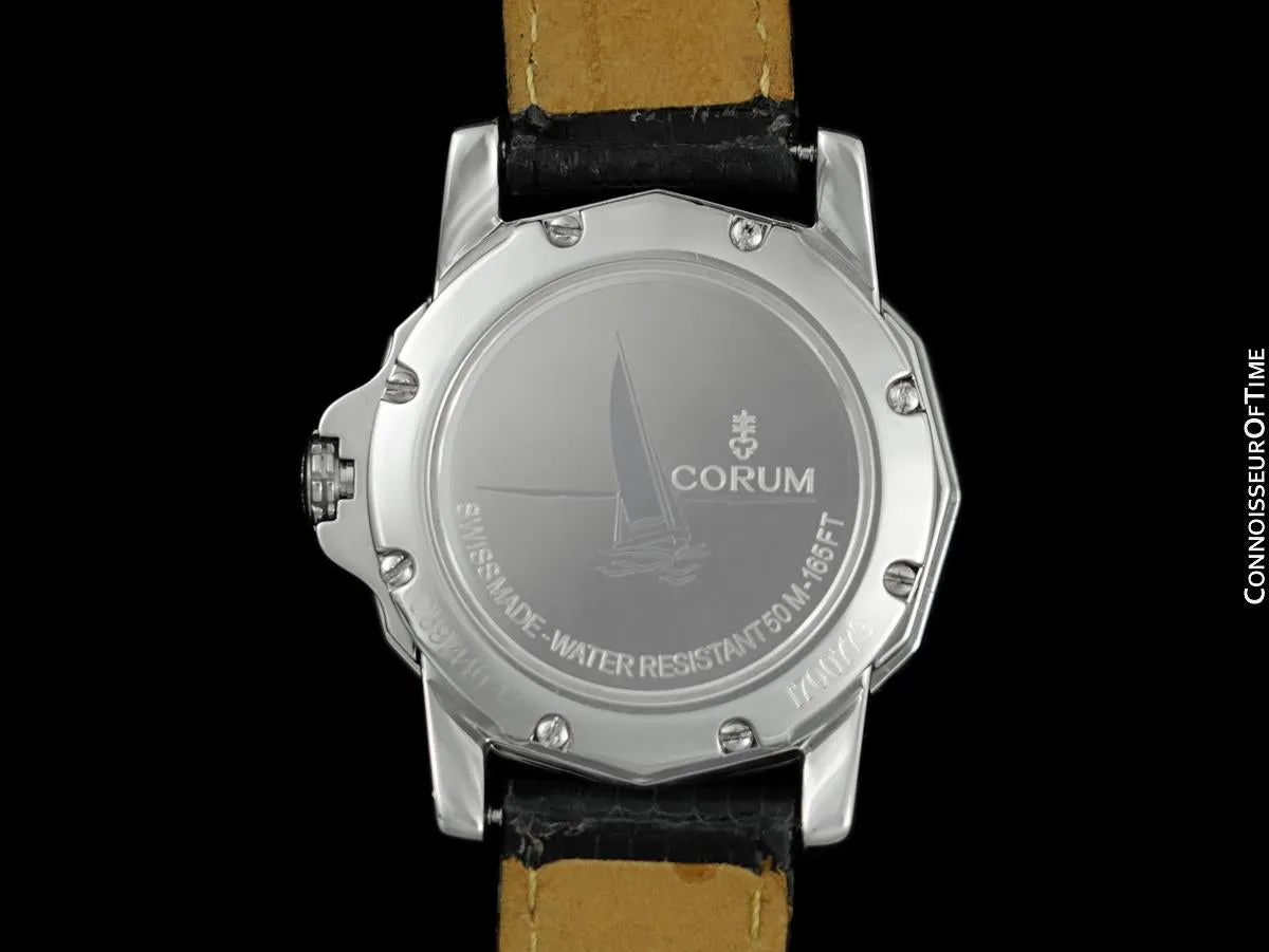 Corum Admiral's Cup Ladies Nautical Luxury Watch - Stainless Steel & Diamonds