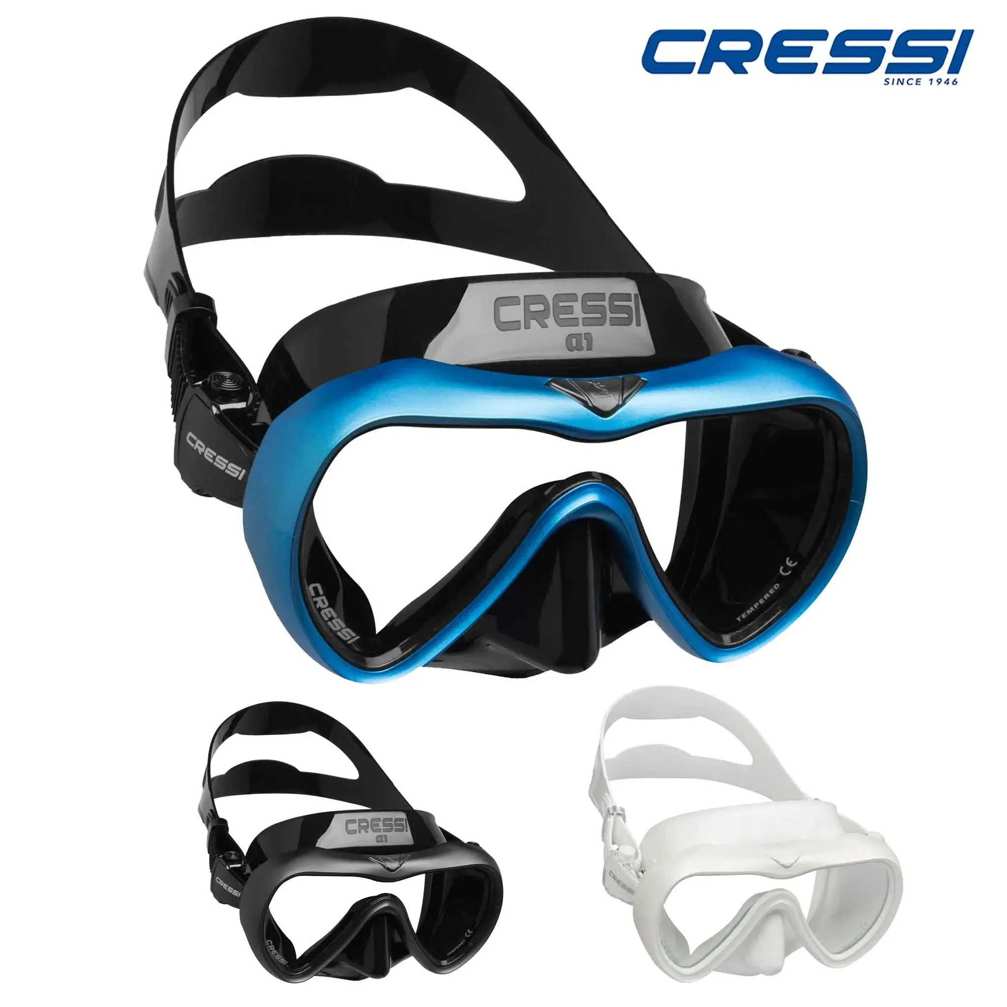 Cressi A1 Anti-Fog Dive Mask