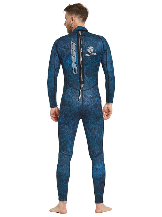 Cressi Tokugawa 3mm 1-Piece Wetsuit Mens - 1/XS & 4/L