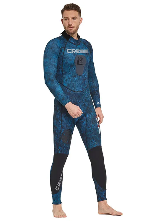 Cressi Tokugawa 3mm 1-Piece Wetsuit Mens - 1/XS & 4/L