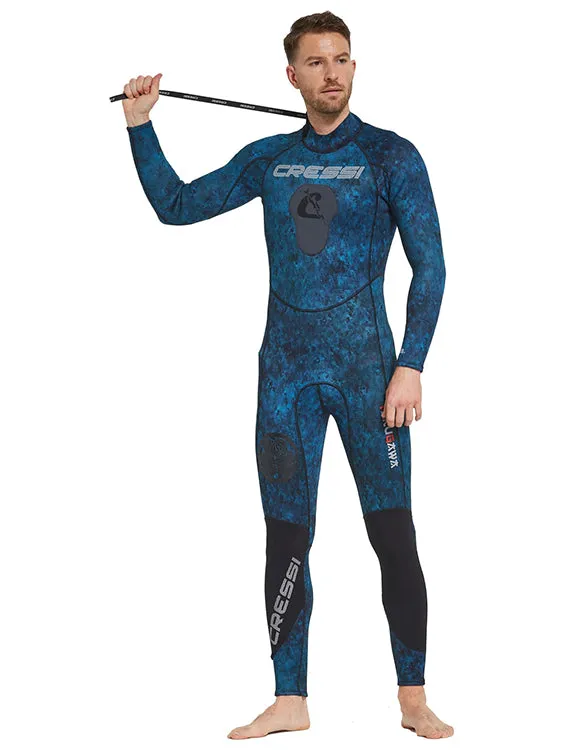 Cressi Tokugawa 3mm 1-Piece Wetsuit Mens - 1/XS & 4/L