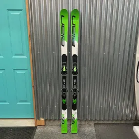 Elan GSX Team Kid's Race Skis w/ Elan ER11 Bindings - Used