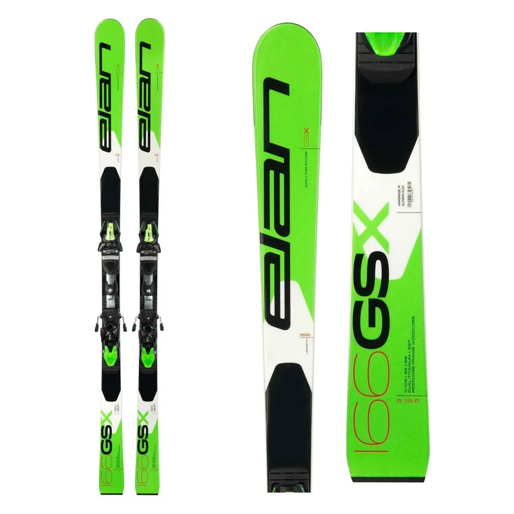 Elan GSX Team Race Kid's Skis w/ Elan ER11 Bindings