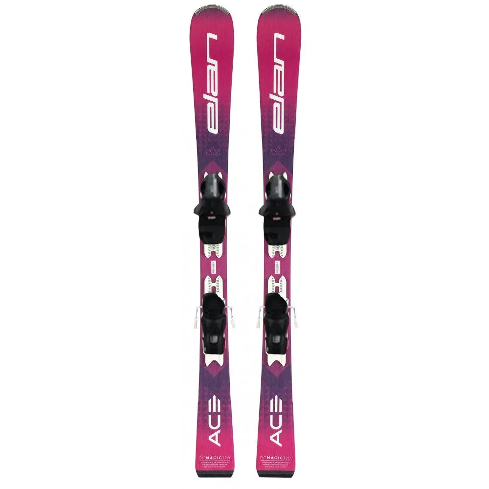 Elan RC Magic Ace Race Kid's Skis w/ Elan EL7.5 GW Bindings