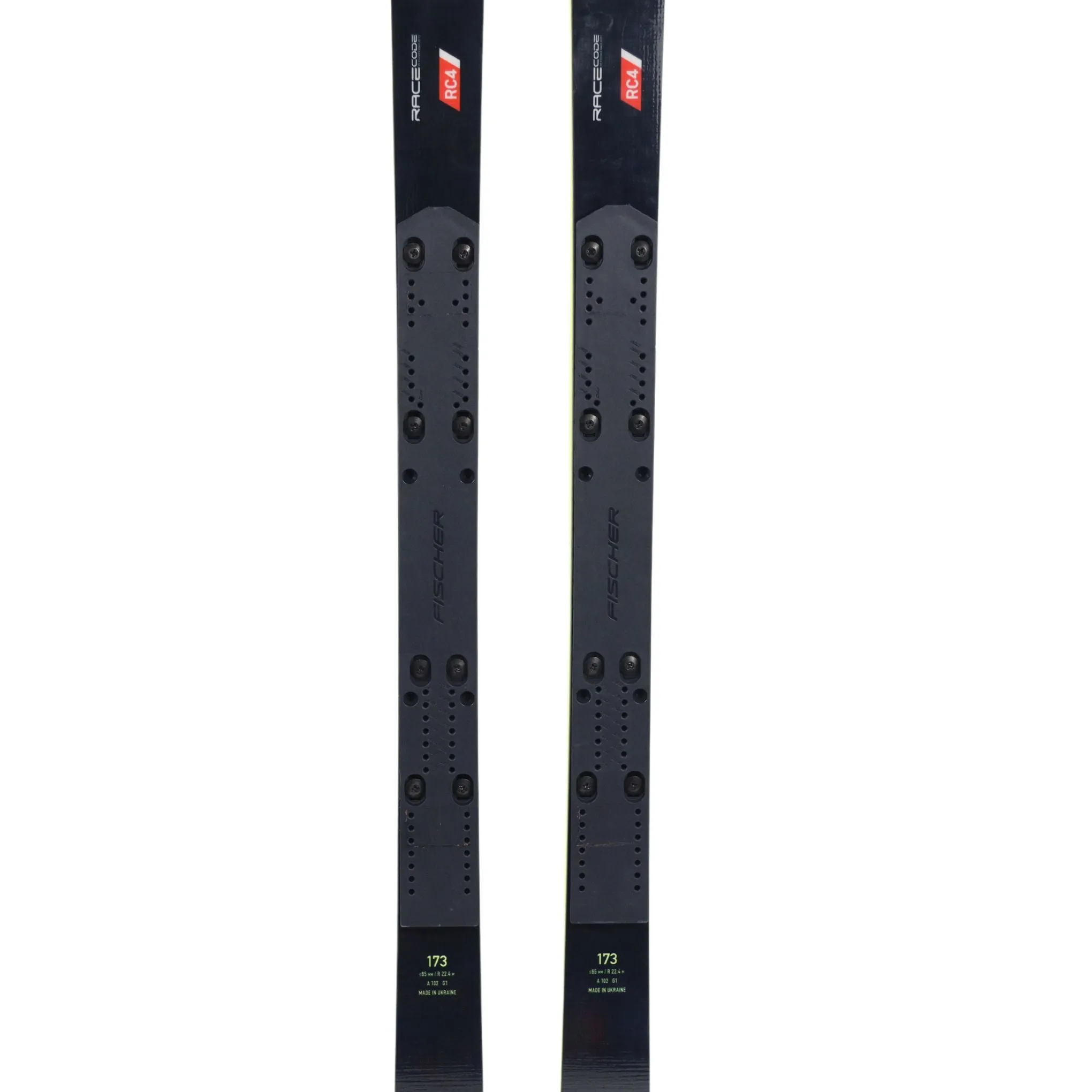 Fischer RC4 Worldcup GS Junior 173cm Skis   Junior MO Race Plates