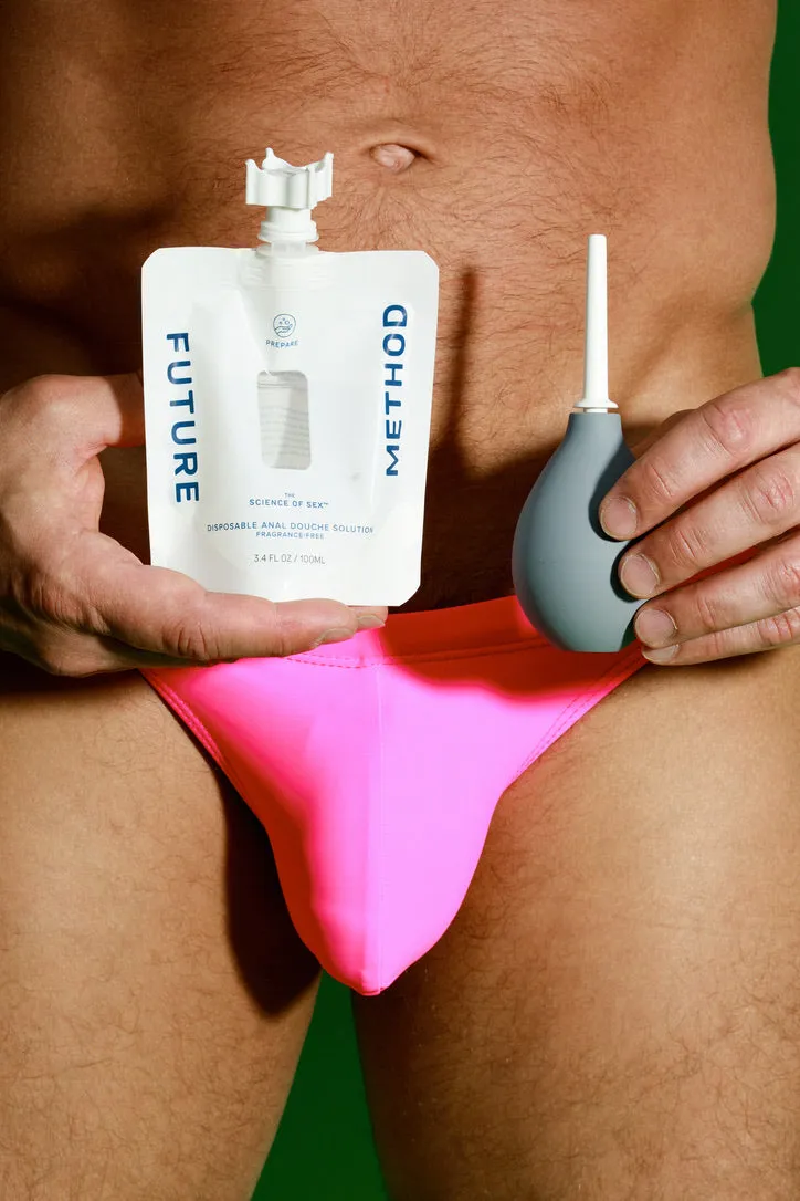 Future Method Disposable Anal Douche Solution: 2 Pack