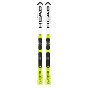 Head World Cup Rebel E SL Team JR Kid's Race Skis 2023