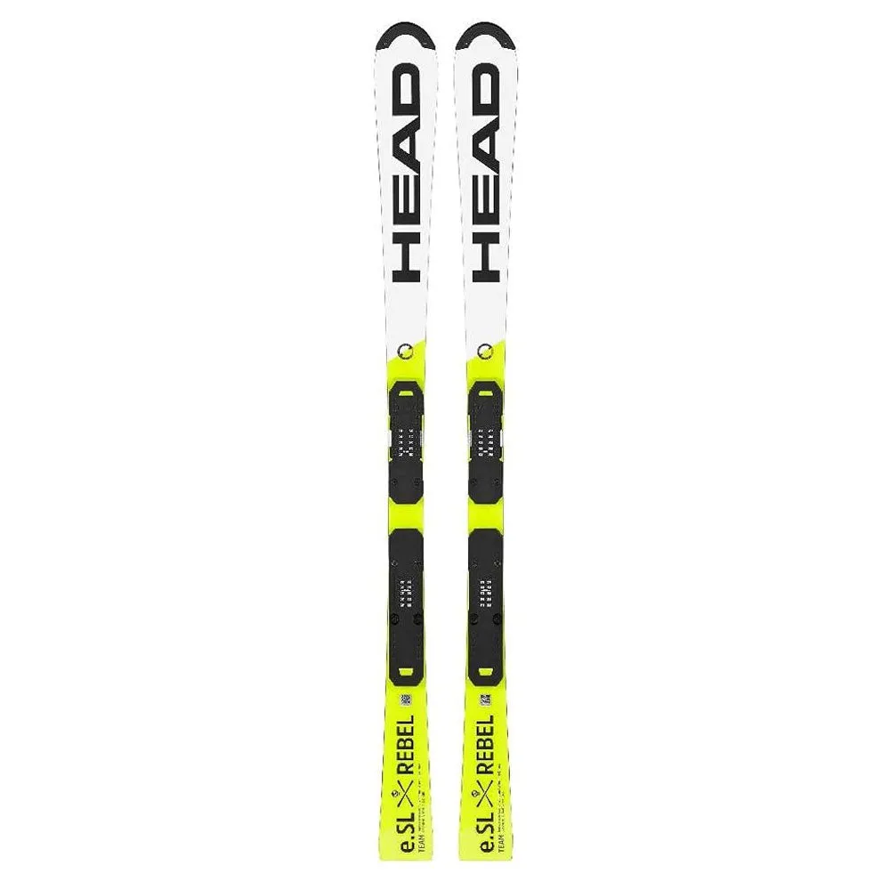 Head World Cup Rebel E SL Team JR Kid's Race Skis 2023