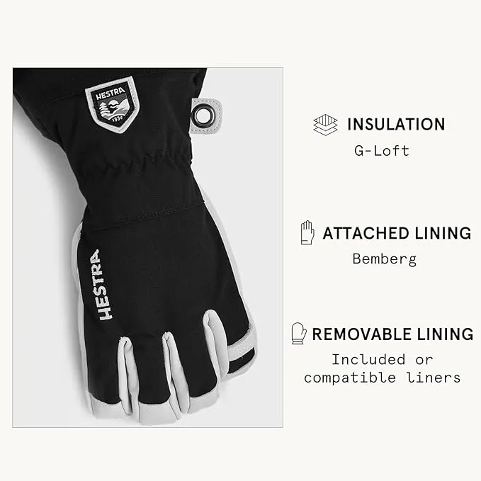 Hestra Army Leather Heli Ski Gloves - Men's