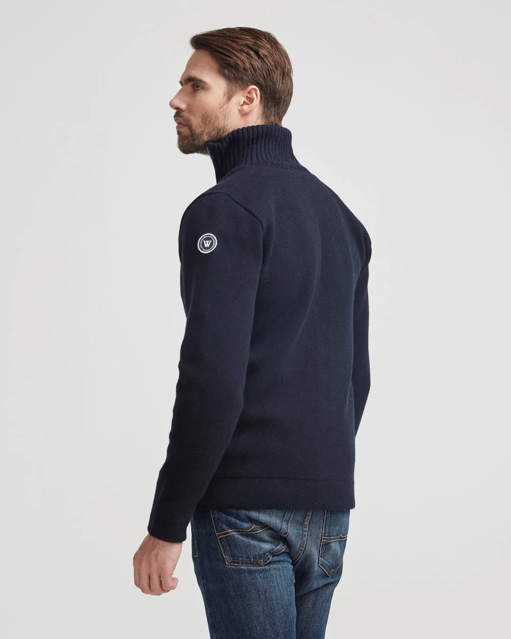 Holebrook -  Windproof Full Zip Knit