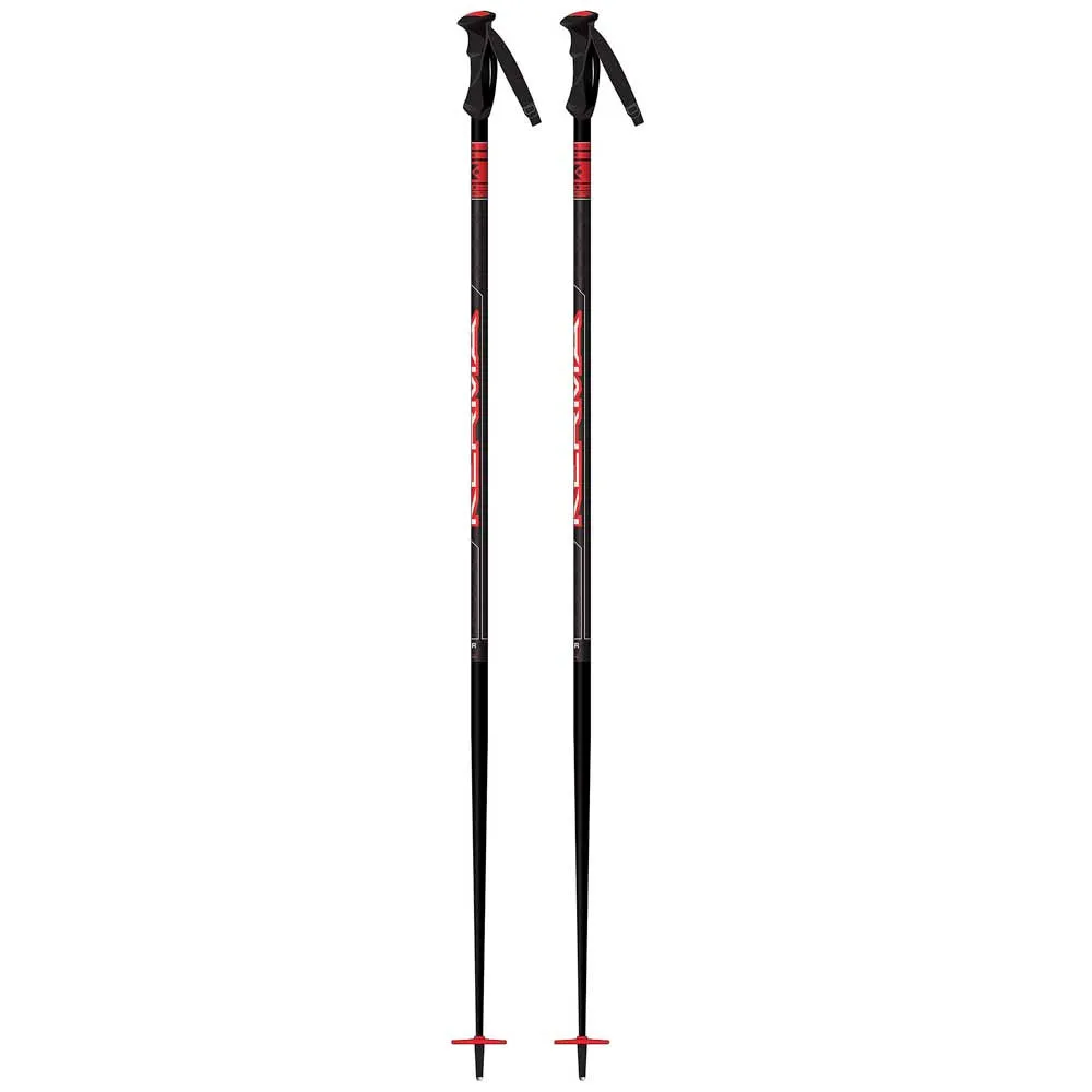 Kerma Vector Ski Poles - Black/Red