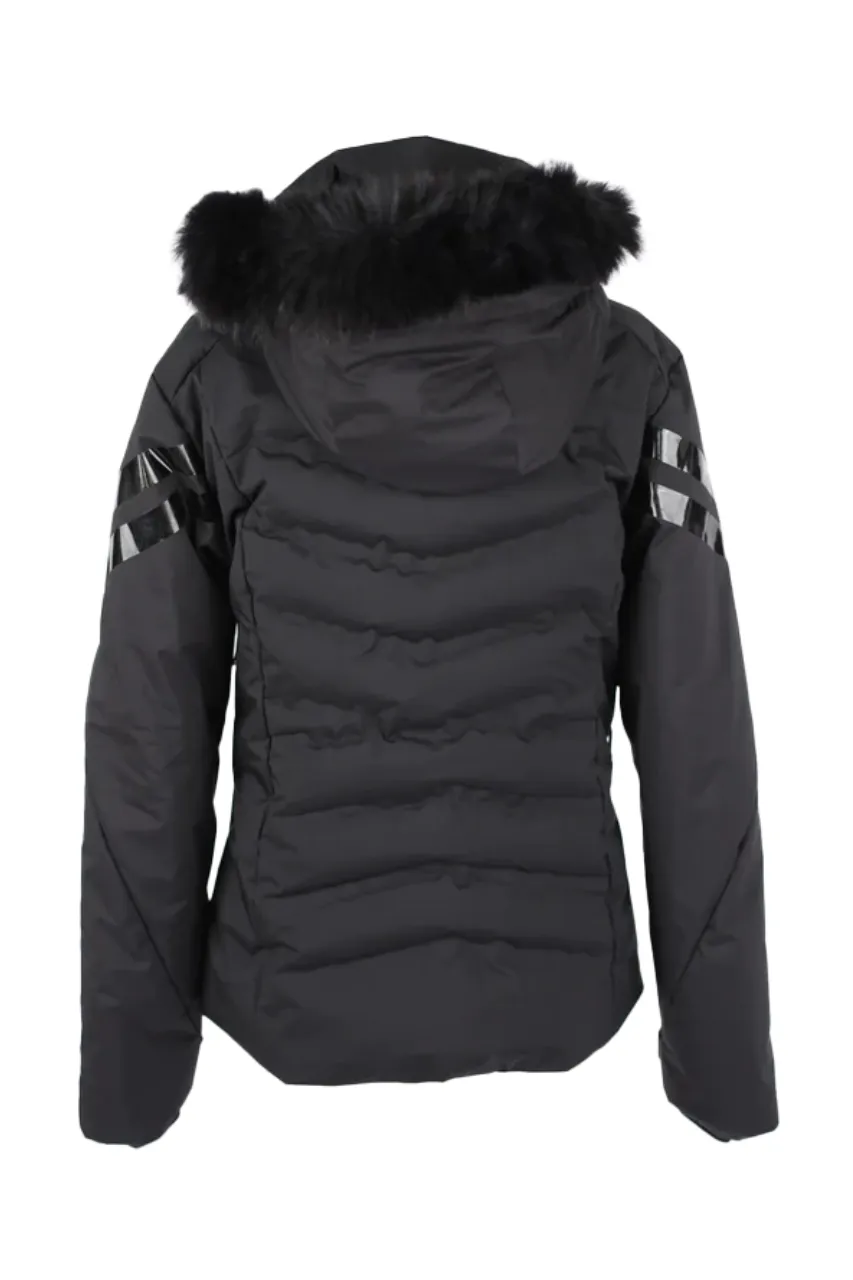 Quilted Ski Jacket W/ Fur Hood