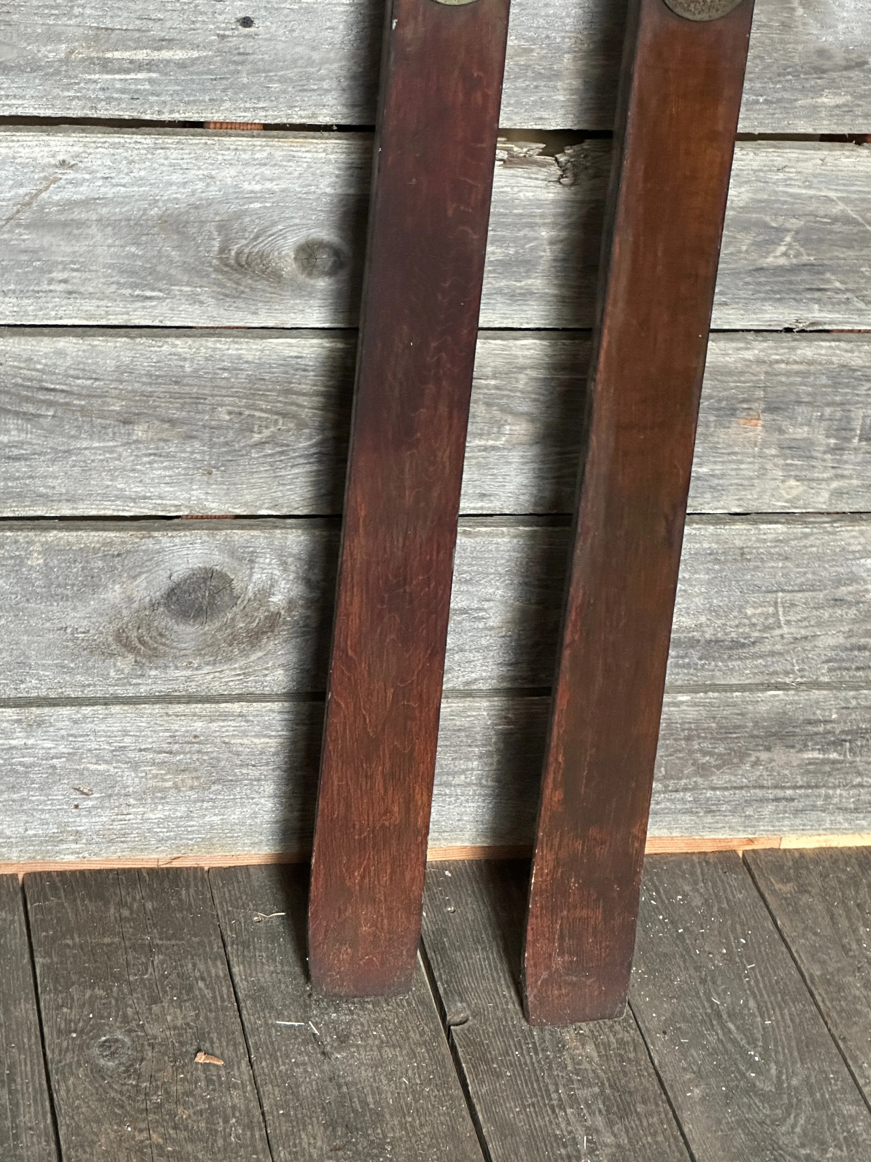 Vintage 1930s Downhill Skis