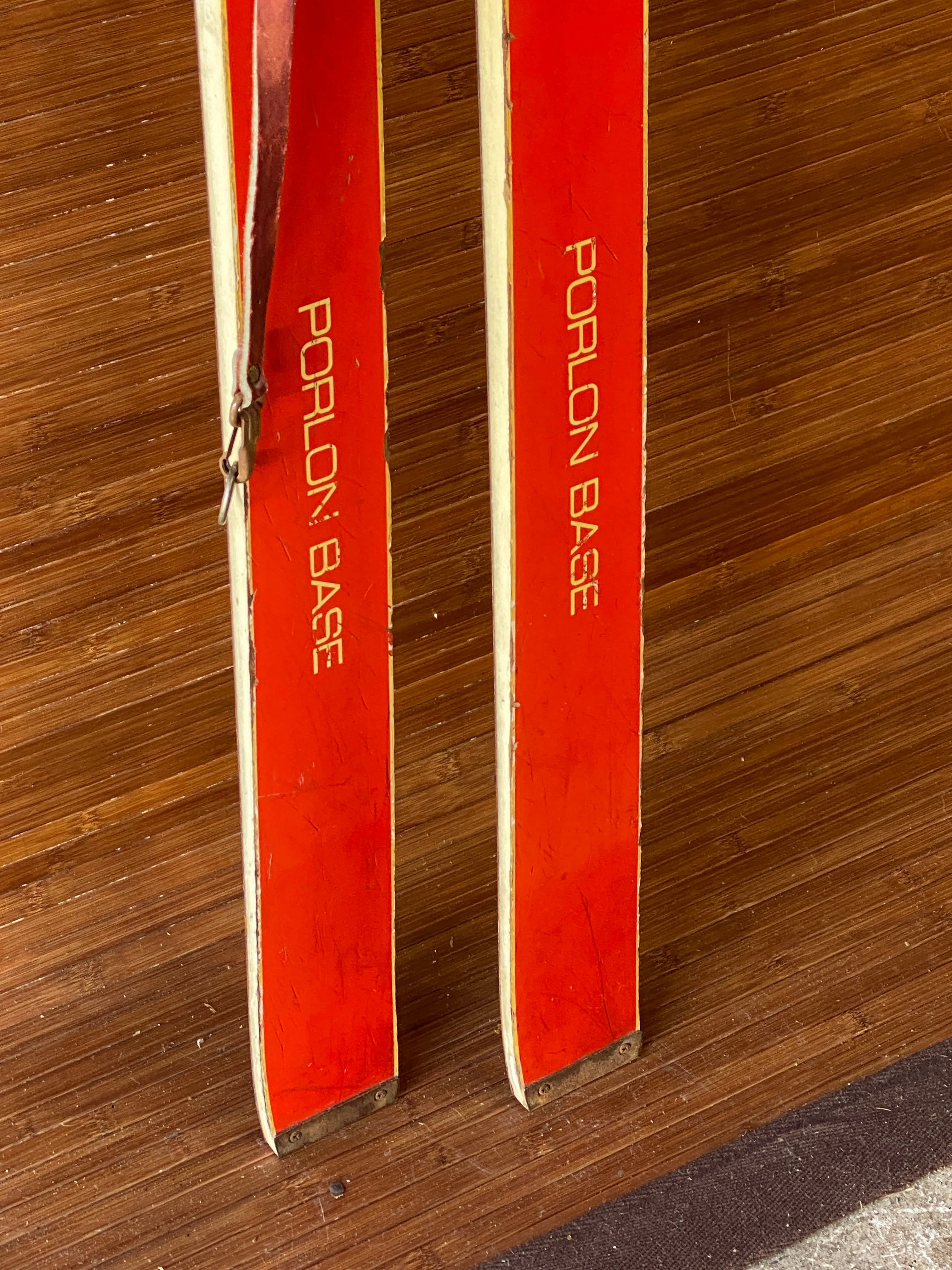 Vintage 1940s Downhill Skis