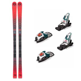 Volkl Racetiger GS R Junior Kid's Race Skis w/ Marker Race 8 JR Bindings 2022