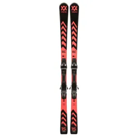 Volkl Racetiger RC Black Skis w/ Marker VMotion3 12 GW Bindings 2024